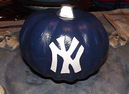 Image result for Yankees Pumpkin