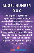 Image result for 000 Meaning Angel