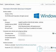 Image result for Computer Specs Windows 10