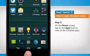 Image result for Sony Xperia Z Alarm