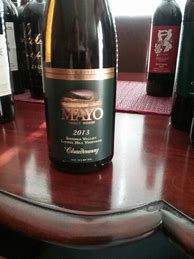 Image result for Mayo Family Chardonnay Laurel Hill