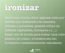 Image result for ironizar