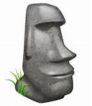 Image result for Moai Emoji Stickman