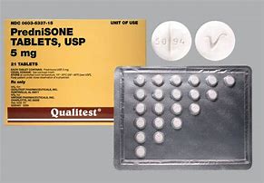 Image result for Prednisone Blister Pack