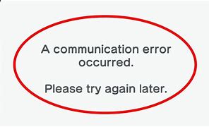 Image result for Communication Error