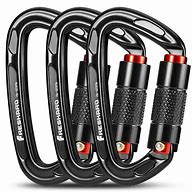 Image result for Auto Locking Safety Carabiner