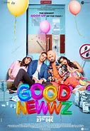 Image result for Good Newz Bollywood Movie DVD-Cover