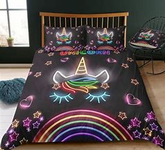 Image result for Cosmic Unicorn Bedding