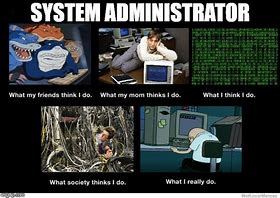 Image result for System Administrator Meme