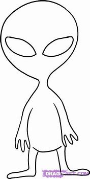 Image result for Full Body Alien Drawing