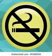 Image result for No Smoking Sign Cartoon