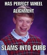 Image result for Wheel Alignment Meme