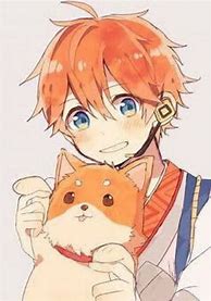 Image result for Anime Orange Neko Boy