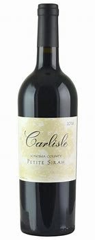 Image result for Carlisle Petite Sirah Sonoma Valley
