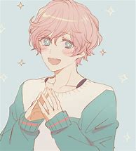 Image result for Anime Boy Pastel Pink