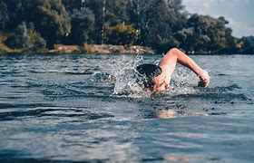Image result for People Swimming in Nature