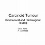 Image result for Screening for Carcinoid Tumor