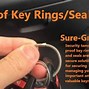 Image result for Locking Key Rings