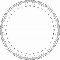 Image result for Large Circle Protractor Printable