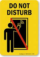Image result for Do Not Disturb Bathroom Sign