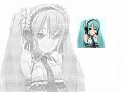 Image result for ASCII Art Anime