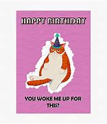 Image result for Grumpy Cat Birthday Song Meme