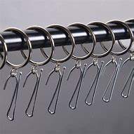 Image result for Steel Curtain Hooks