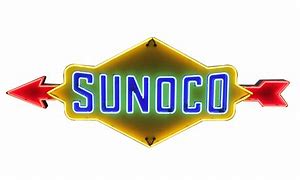 Image result for Vintage Sunoco Sign