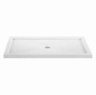 Image result for 60 X 32 Shower Pan Center Drain