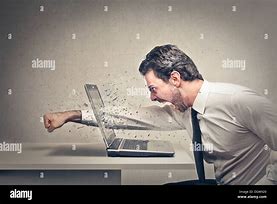 Image result for Punching Computer Screen