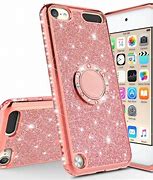 Image result for Gold Glitter Liquid iPod Touch 5th Generation Case