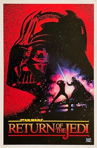 Image result for Original Star Wars Return of the Jedi Poster