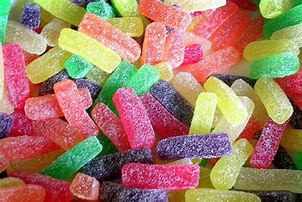 Image result for Multiplr Pieces of Bright Colored Candy