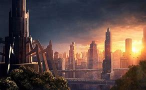 Image result for Futuristic City Skyline