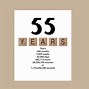 Image result for 55th Birthday Card