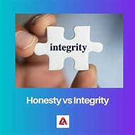 Image result for Difference Between Honesty and Integrity