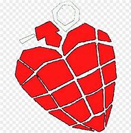 Image result for Green Day Heart Grenade EARRING Set