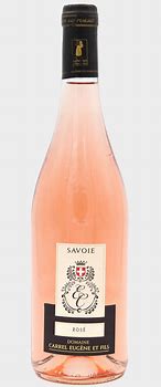 Image result for Eugene Carrel Vin Savoie Jongieux Rose