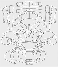 Image result for Iron Man Paper Model Template