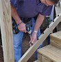 Image result for Wood Deck Stair Railing