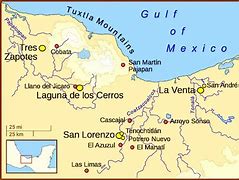 Image result for Olmec Map
