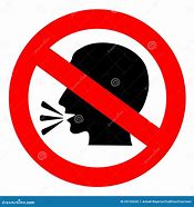 Image result for No Talking Clip Art