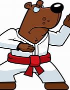 Image result for Karate Bear Cartoon
