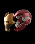 Image result for Metal Iron Man Helmet