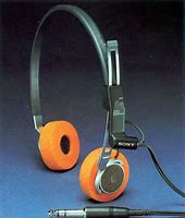 Image result for Vintage Sony Headphones