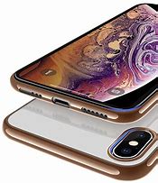 Image result for iPhone Gold XS Max with Fgace Cover