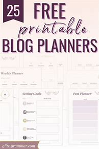 Image result for Blog Planning Template