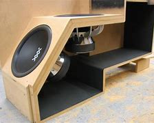 Image result for Subwoofer Speaker Box Design