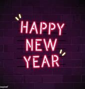 Image result for Happy New Year Neon