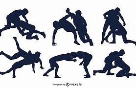 Image result for Pro Wrestler Silhouette